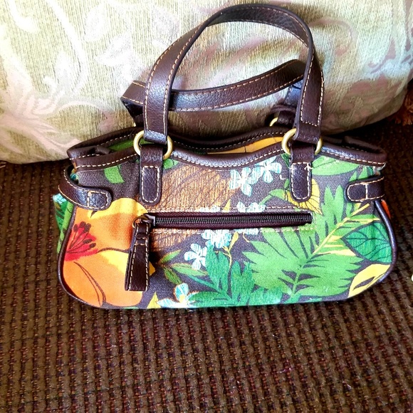 Vintage Mini Caribbean Joe Print Handbag - Picture 2 of 3